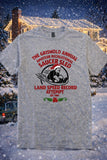 National Lampoon's Christmas Vacation T-Shirt - Saucer Sled Land Speed Record | Stealthy Giant