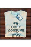 They Live T-Shirt - Obey Consume & Stay Asleep | Stealthy Giant - Stealthy Giant