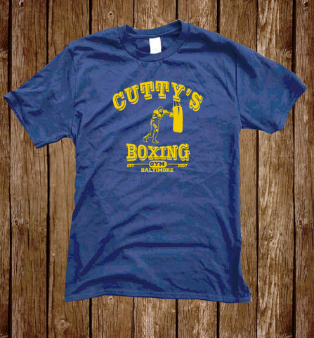 The Wire TV Show T-Shirt - Cutty's Boxing Gym | Stealthy Giant