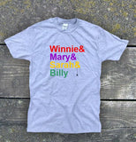 Hocus Pocus T-Shirt - Winnie & Mary & Sarah & Billy | Stealthy Giant