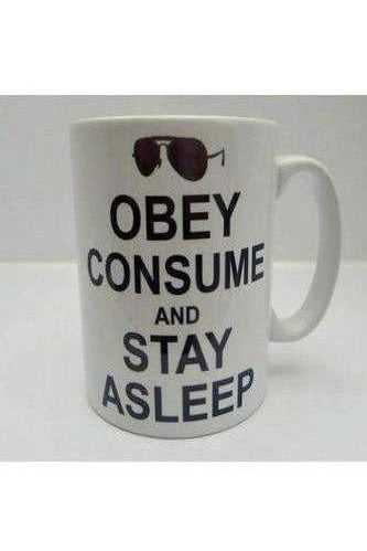 They Live Mug - Obey Consume & Stay Asleep. - Stealthy Giant